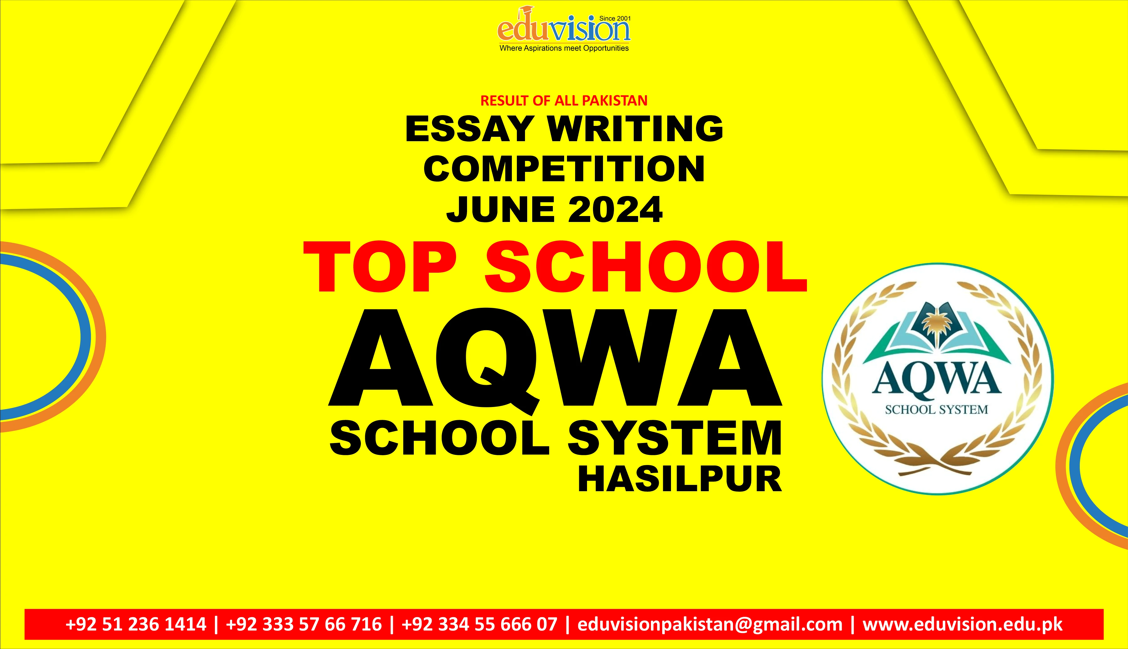 Highest Participation in Essay Writing Competition June 2024